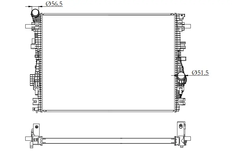 FORD Radiator