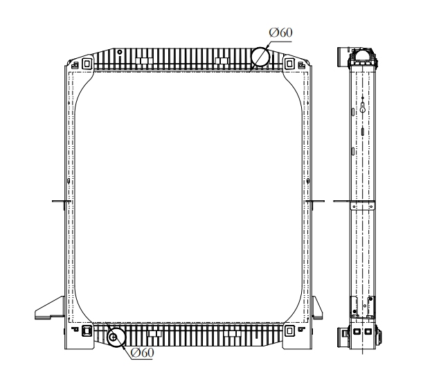IVECO Radiator OE 99463232 / 99463230