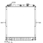 ISUZU Radiator