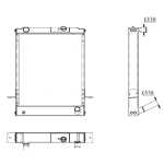 ISUZU Radiator