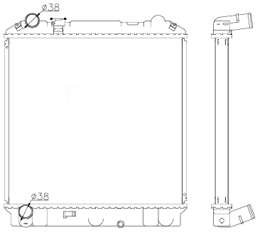 ISUZU Radiator