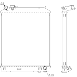 ISUZU Radiator