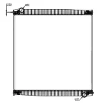 MAN RADIATOR OE 81061016480/11078079