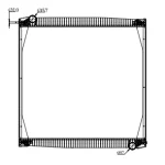 SCANIA RADIATOR OE 1327249/1397435/1408881/1442751/1764886