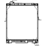 MERCEDES BENZ RADIATOR OE 6525014401/6525014501