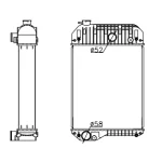 PERKINS RADIATOR IN SIZE OF 900*438*100