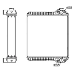 PERKINS RADIATOR IN SIZE OF 570*548*106