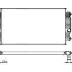 PERKINS RADIATOR IN SIZE OF 1265*688*48