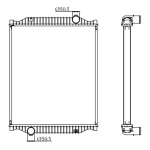 MACK RADIATOR OE SC239184