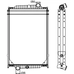 VOLVO RADIATOR OE 3183982/8113630