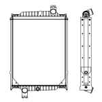 VOLVO RADIATOR OE 20555291/3183983