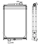 VOLVO RADIATOR OE 8112975