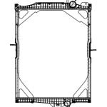 VOLVO RADIATOR OE 1665249/1676436/20536961/8112566/8112960/ 8113186/149681/8149370/85000328/8500328