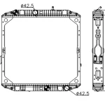 MERCEDES BENZ RADIATOR OE 6765000003