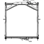 VOLVO RADIATOR OE 20482259/20516408/20536915/20536948/8149326/ 8149362/85000325/85003229