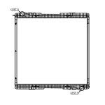 SCANIA RADIATOR IN SIZE OF 860*916*42