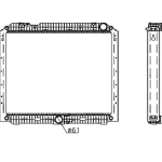 MERCEDES BENZ RADIATOR OE 9605002901
