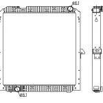 MERCEDES BENZ RADIATOR OE 9605003601