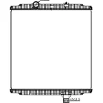 PETERBILT RADIATOR OE F3160921101320/F3160921111320/F3160922101320/F3160922111520