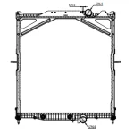 VOLVO RADIATOR OE 1003579/1050097/20516414/20516418/20700605/ 20733349/20733351/20984815/4020201