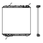 MERCEDES BENZ RADIATOR OE 96150000001003/A9615000000