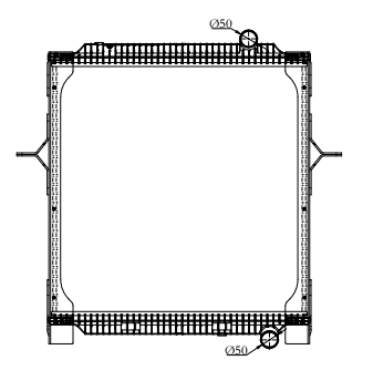 RENUALT RADIATOR OE 20810099/5001868514/85000662/7420810095/5001873340