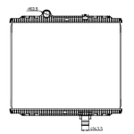 PETERBILT RADIATOR OE 770038ST/238718/N3975001/N2273001