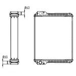 PERKINS RADIATOR OE 30/925606