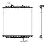KENWORTH RADIATOR OE F3160851102310