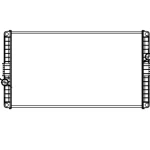 VOLVO RADIATOR OE 100310942/3018818/8112681/8112786/9517543/ 9518422/70320667